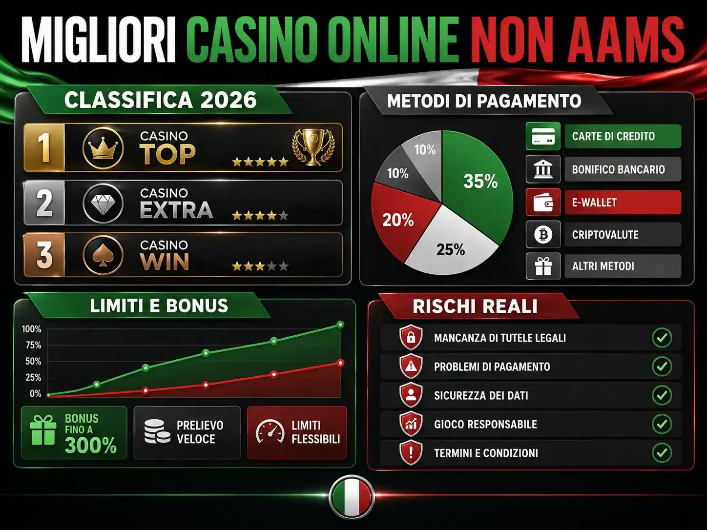 migliori casino online non aams